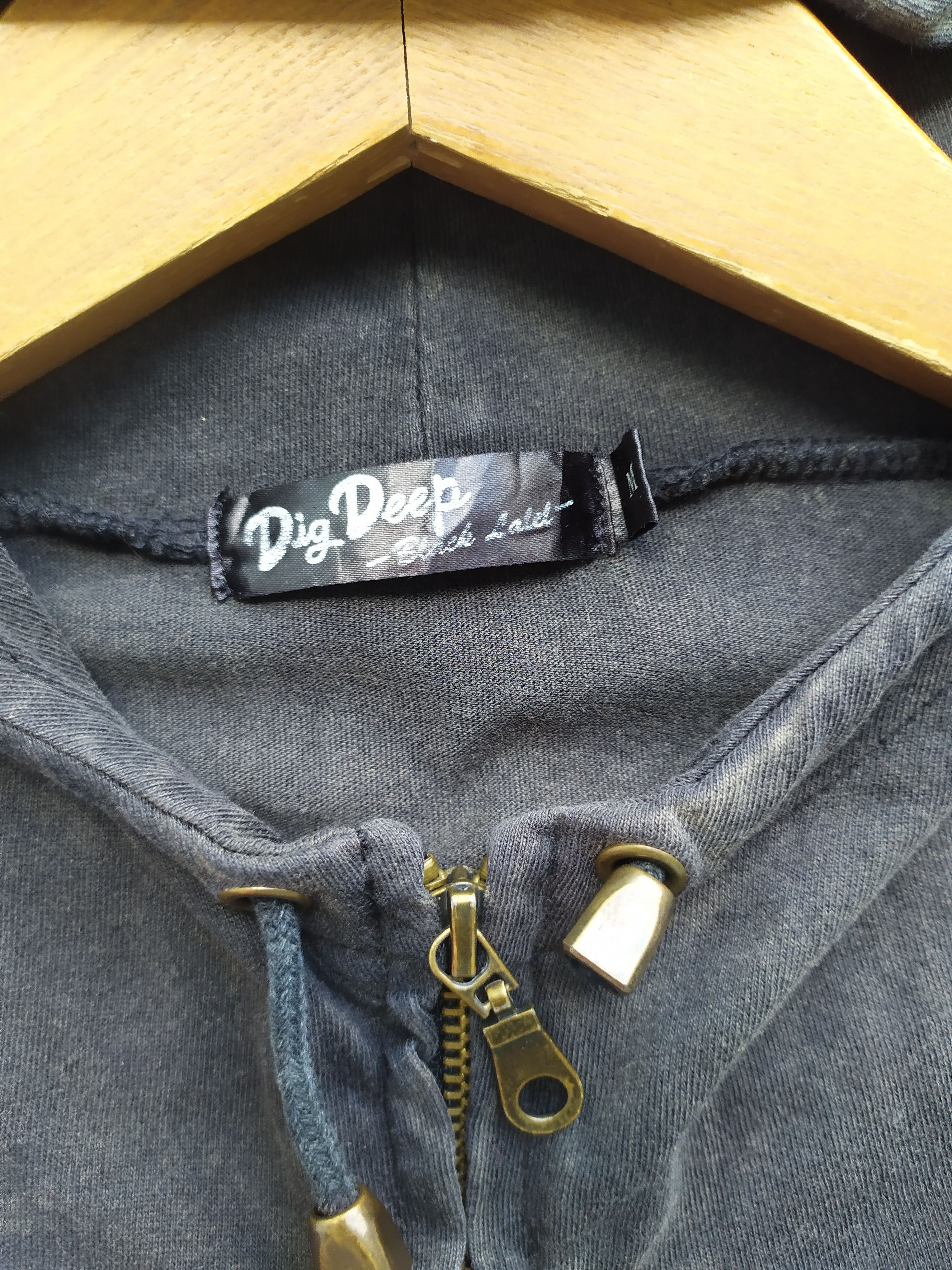 If Six Was Nine × Japanese Brand × Le Grande Bleu (L.G.B.) Vintage Hoodie Dig Deep Black Label shirt Size US M / EU 48-50 / 2 - 6 Thumbnail