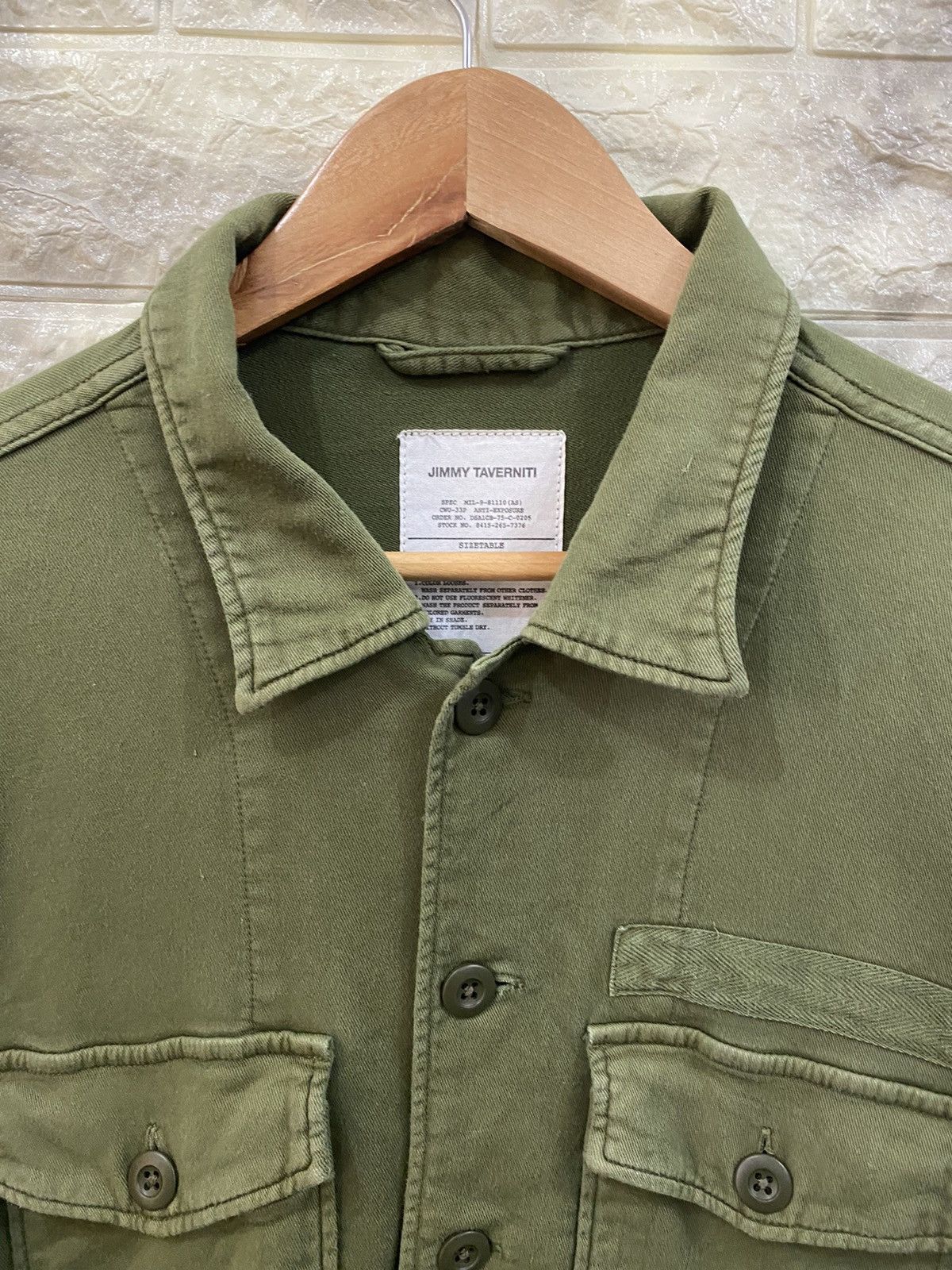 Jimmy Taverniti 🔥Jimmy Taverniti Military jacket Size US L / EU 52-54 / 3 - 6 Thumbnail
