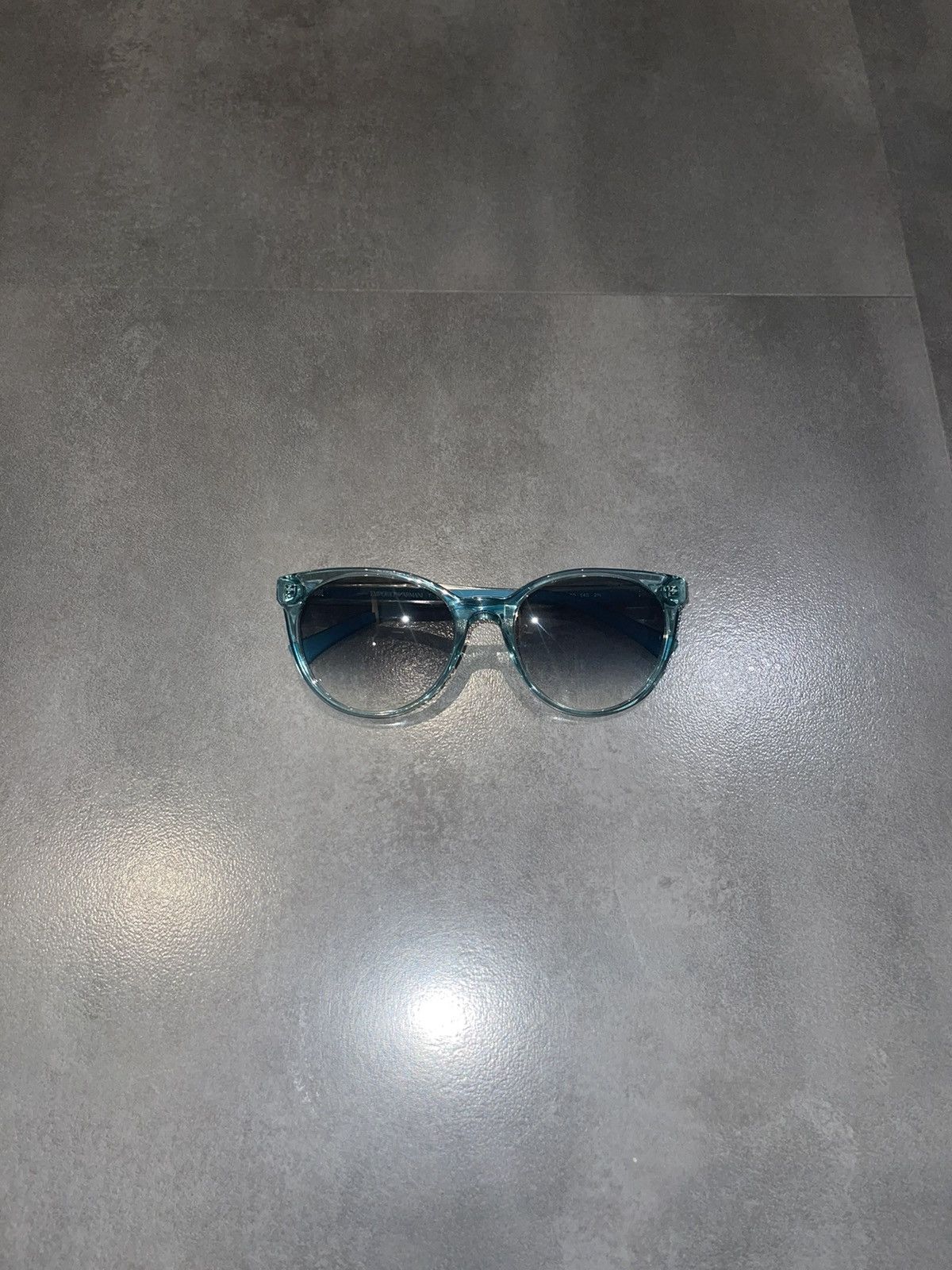 Armani × Emporio Armani × Giorgio Armani Emporio Armani EA4003 5068/8E Baby Blue Sunglasses Size ONE SIZE - 4 Thumbnail