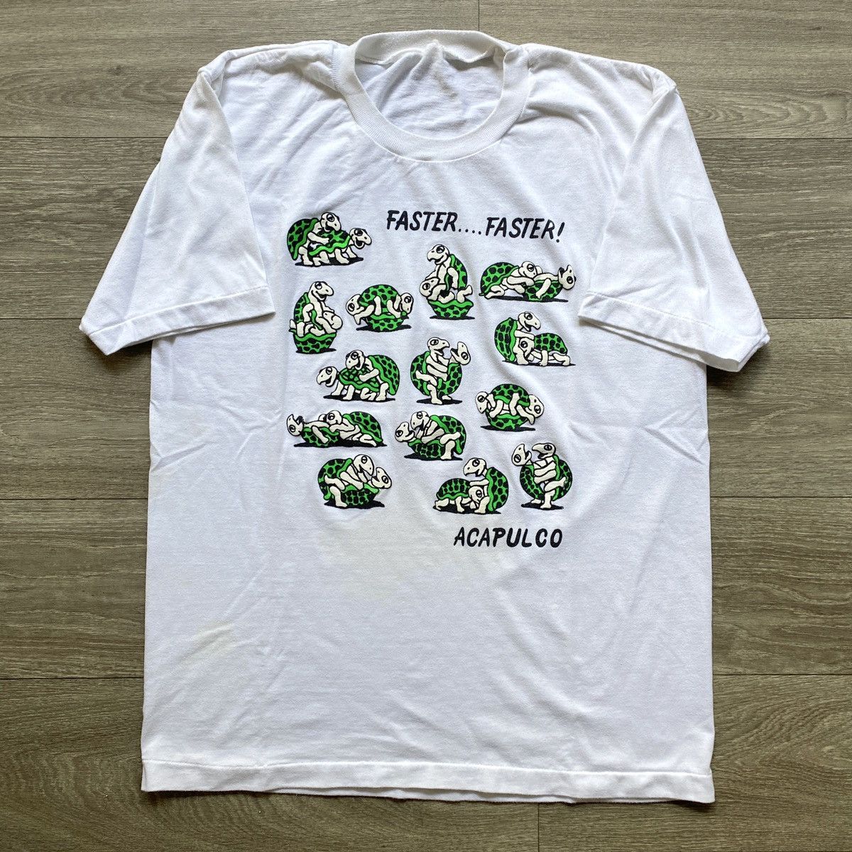 Vintage Vintage Funny Humor Turtle Sex Position T-Shirt | Grailed