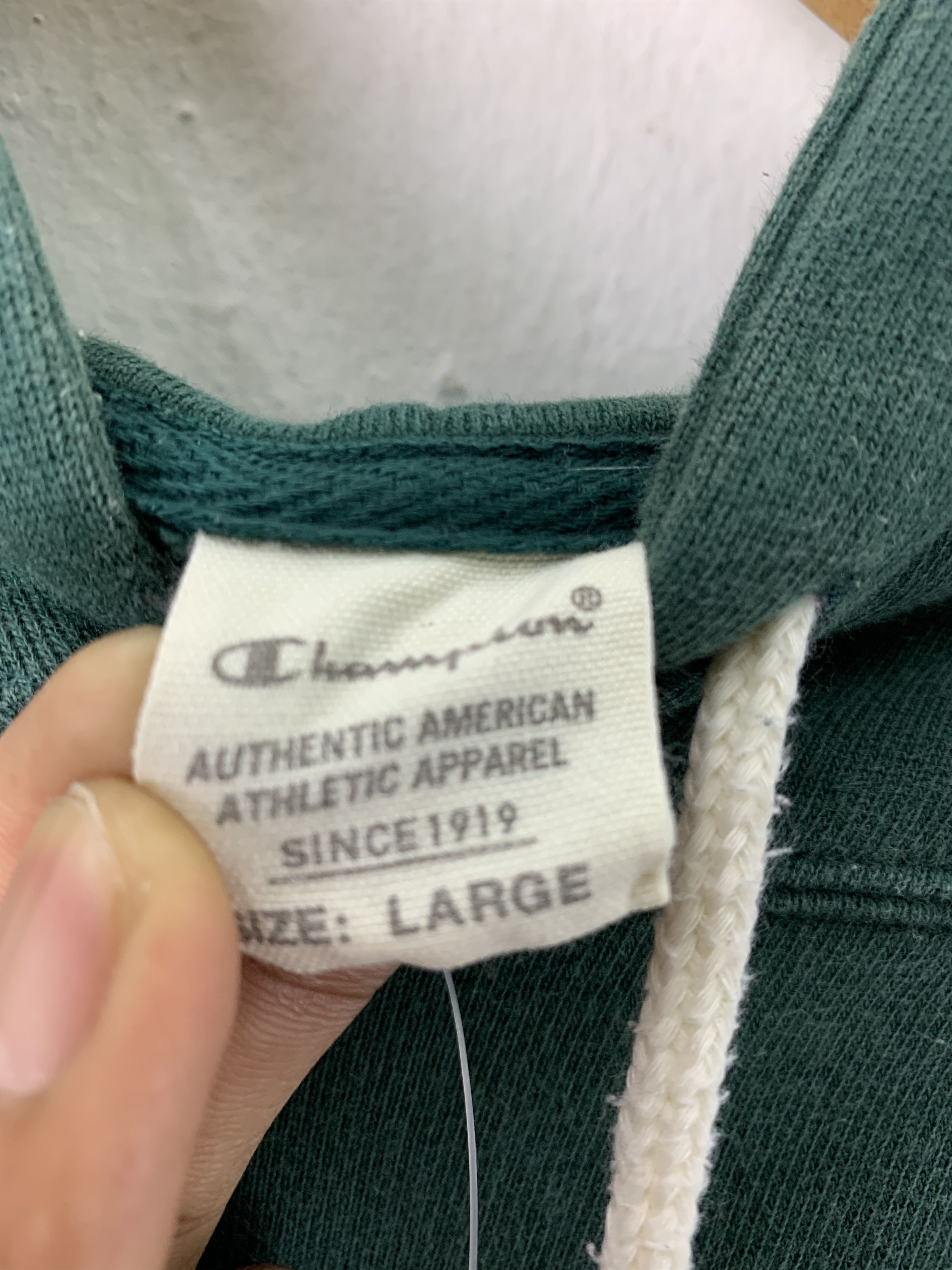 Champion Champion Hoodies green Streetwear #064 Size US M / EU 48-50 / 2 - 8 Thumbnail