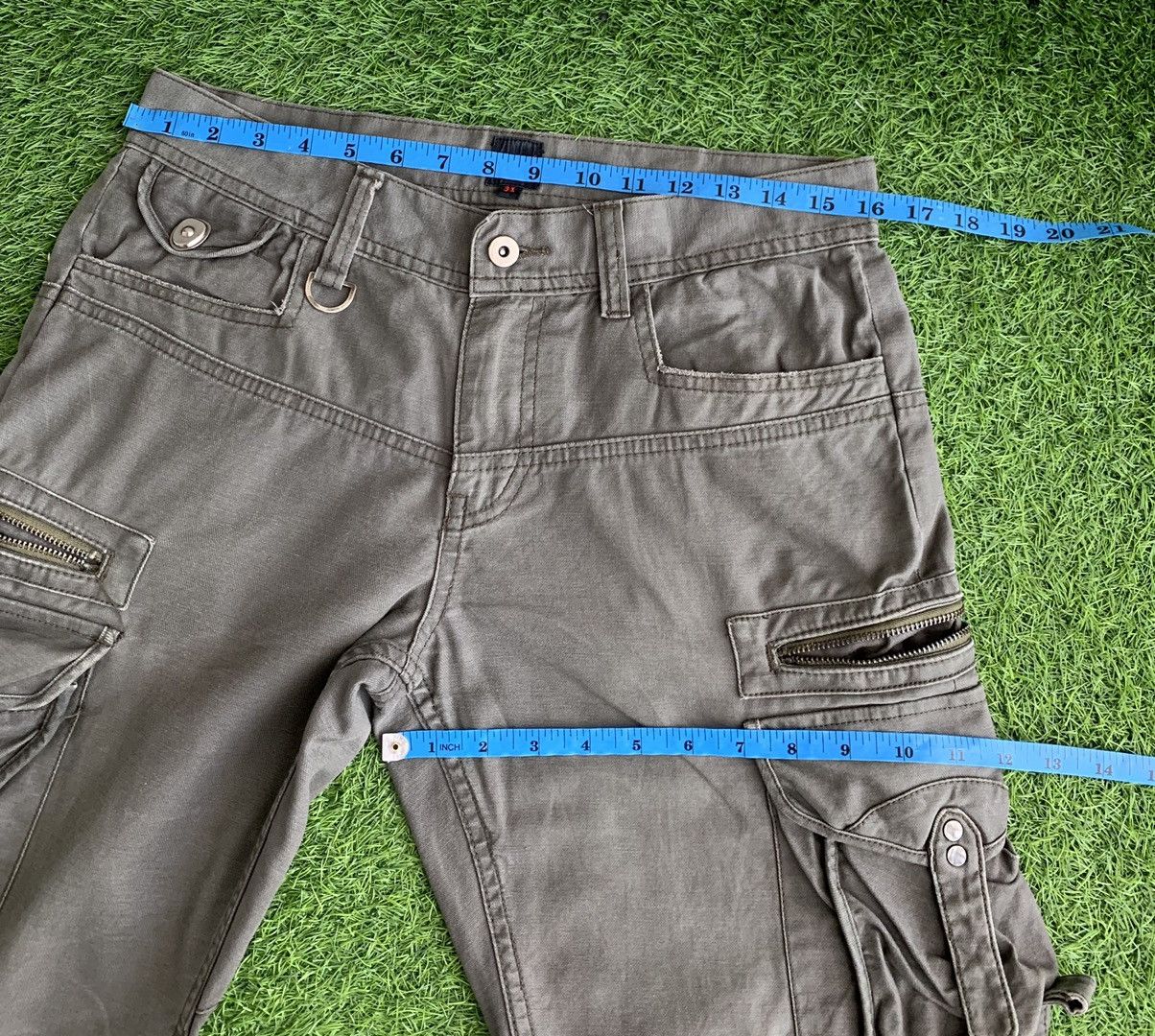 20471120 Japanese Brand JackRose Multiple Pocket Cargo Pants Size US 32 / EU 48 - 14 Thumbnail