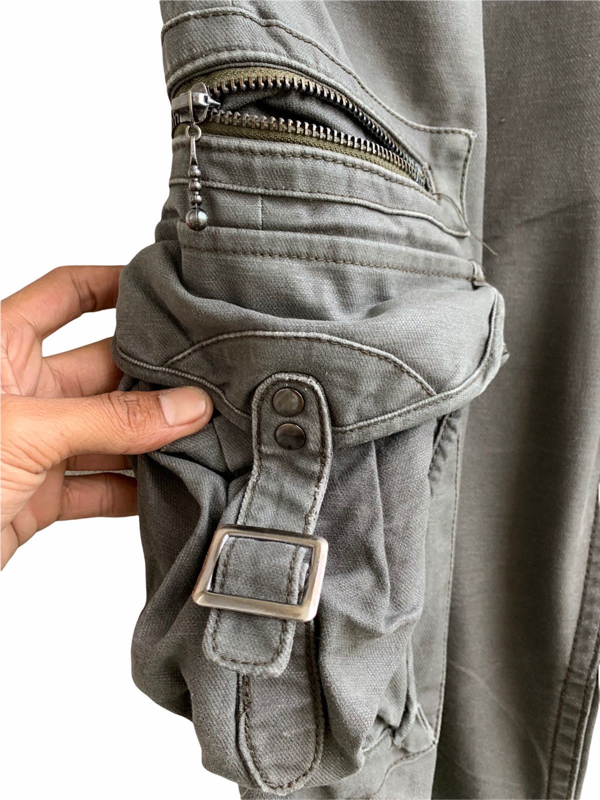 20471120 Japanese Brand JackRose Multiple Pocket Cargo Pants Size US 32 / EU 48 - 11 Thumbnail