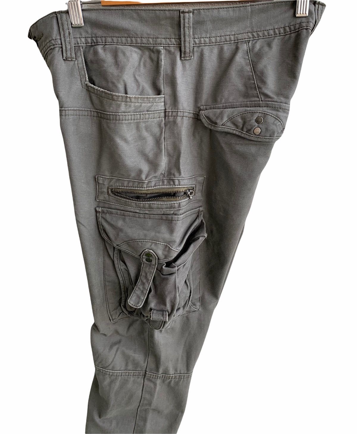 20471120 Japanese Brand JackRose Multiple Pocket Cargo Pants Size US 32 / EU 48 - 3 Thumbnail