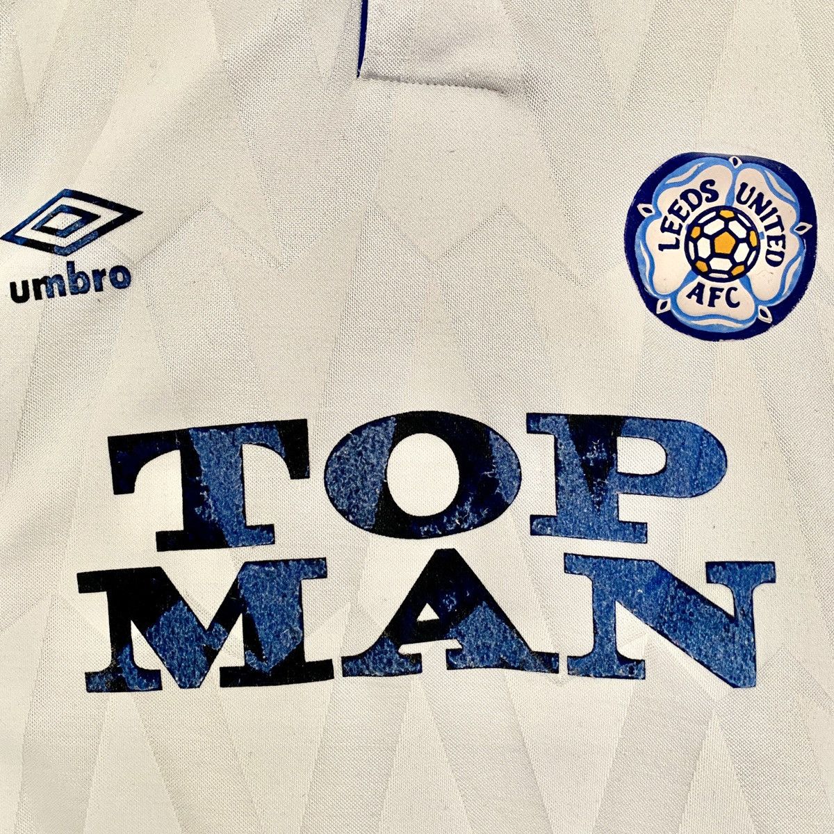 Umbro × Vintage 1990 1991 Leeds United Umbro Vintage Home Soccer Jersey Size US M / EU 48-50 / 2 - 4 Thumbnail