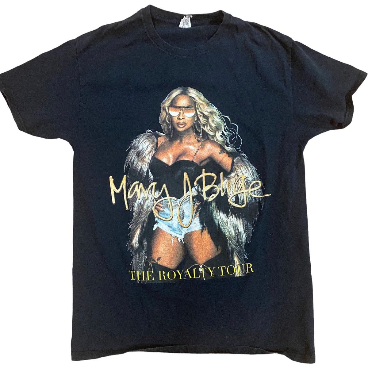 Band Tees × Nas × Rap Tees 2019 Mary J Blige & Nas The Royalty Tour Size US M / EU 48-50 / 2 - 1 Thumbnail