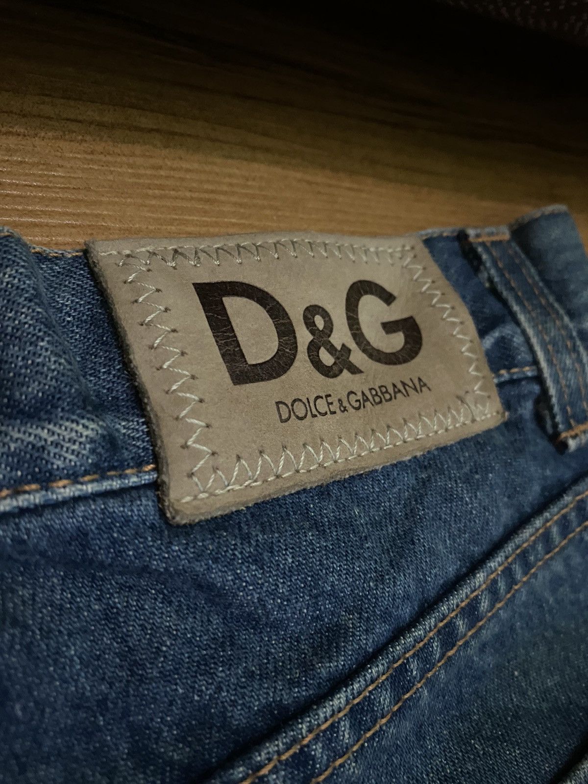 Dolce & Gabbana Dolce & Gabbana Denim "Rare Design Acid Wash" Size US 32 / EU 48 - 10 Thumbnail