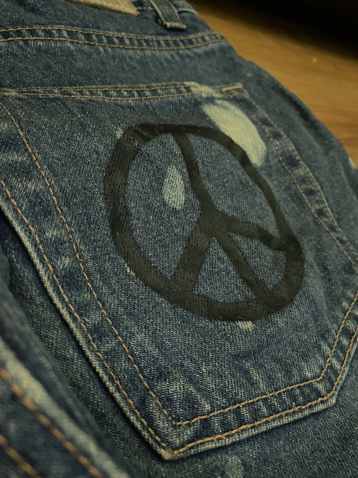 Dolce & Gabbana Dolce & Gabbana Denim "Rare Design Acid Wash" Size US 32 / EU 48 - 8 Thumbnail