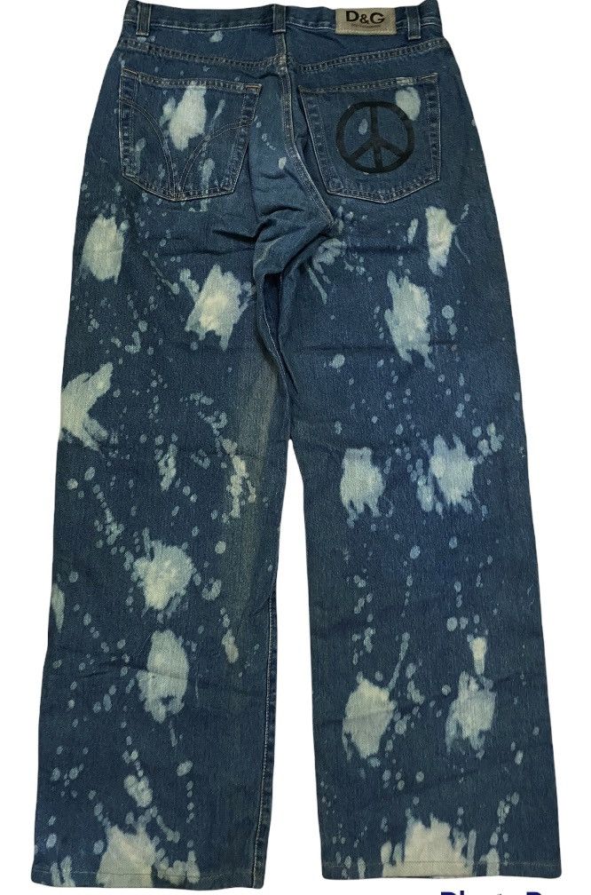Dolce & Gabbana Dolce & Gabbana Denim "Rare Design Acid Wash" Size US 32 / EU 48 - 3 Thumbnail