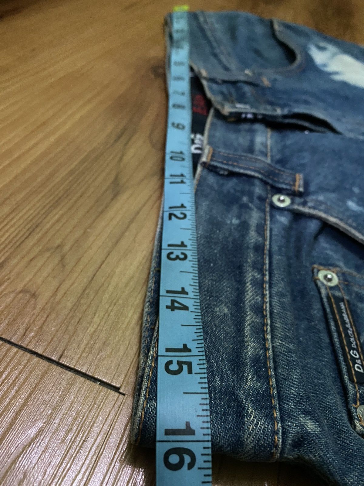 Dolce & Gabbana Dolce & Gabbana Denim "Rare Design Acid Wash" Size US 32 / EU 48 - 11 Thumbnail