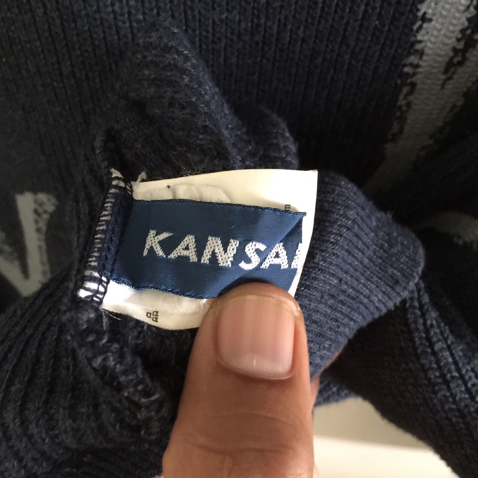 Kansai Yamamoto Kansai Sport Kansai Yamamoto Knit Sweater Spellout Size US M / EU 48-50 / 2 - 4 Thumbnail