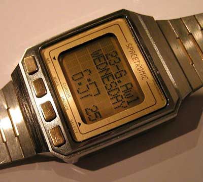 Vintage 80s SPACETRONIC W030-0010 WATCH (D737) Size ONE SIZE - 10 Thumbnail