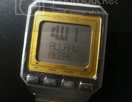 Vintage 80s SPACETRONIC W030-0010 WATCH (D737) Size ONE SIZE - 9 Thumbnail