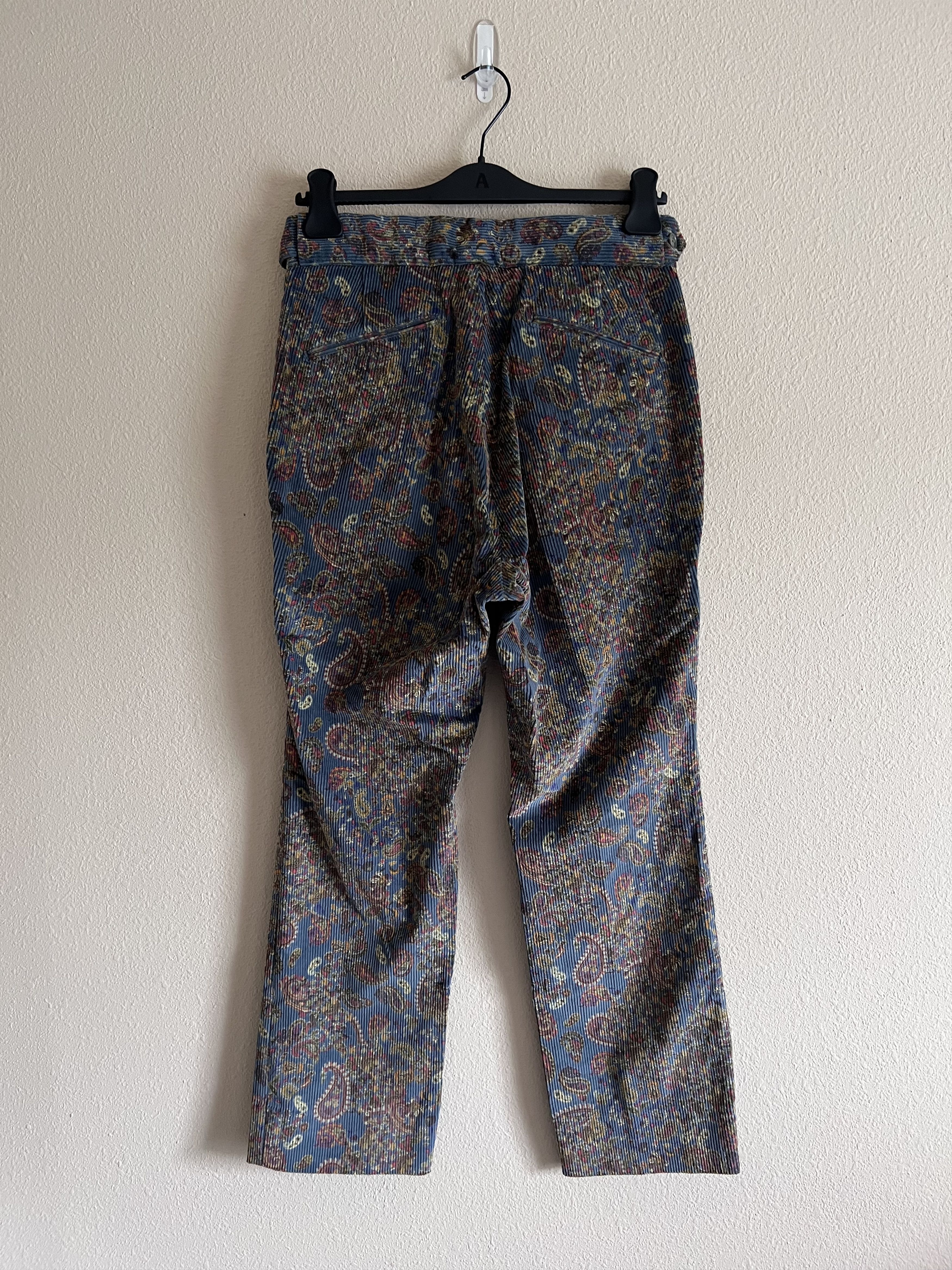 Needles Needles Paisley Corduroy Side Tab Trousers Size US 30 / EU 46 - 4 Thumbnail