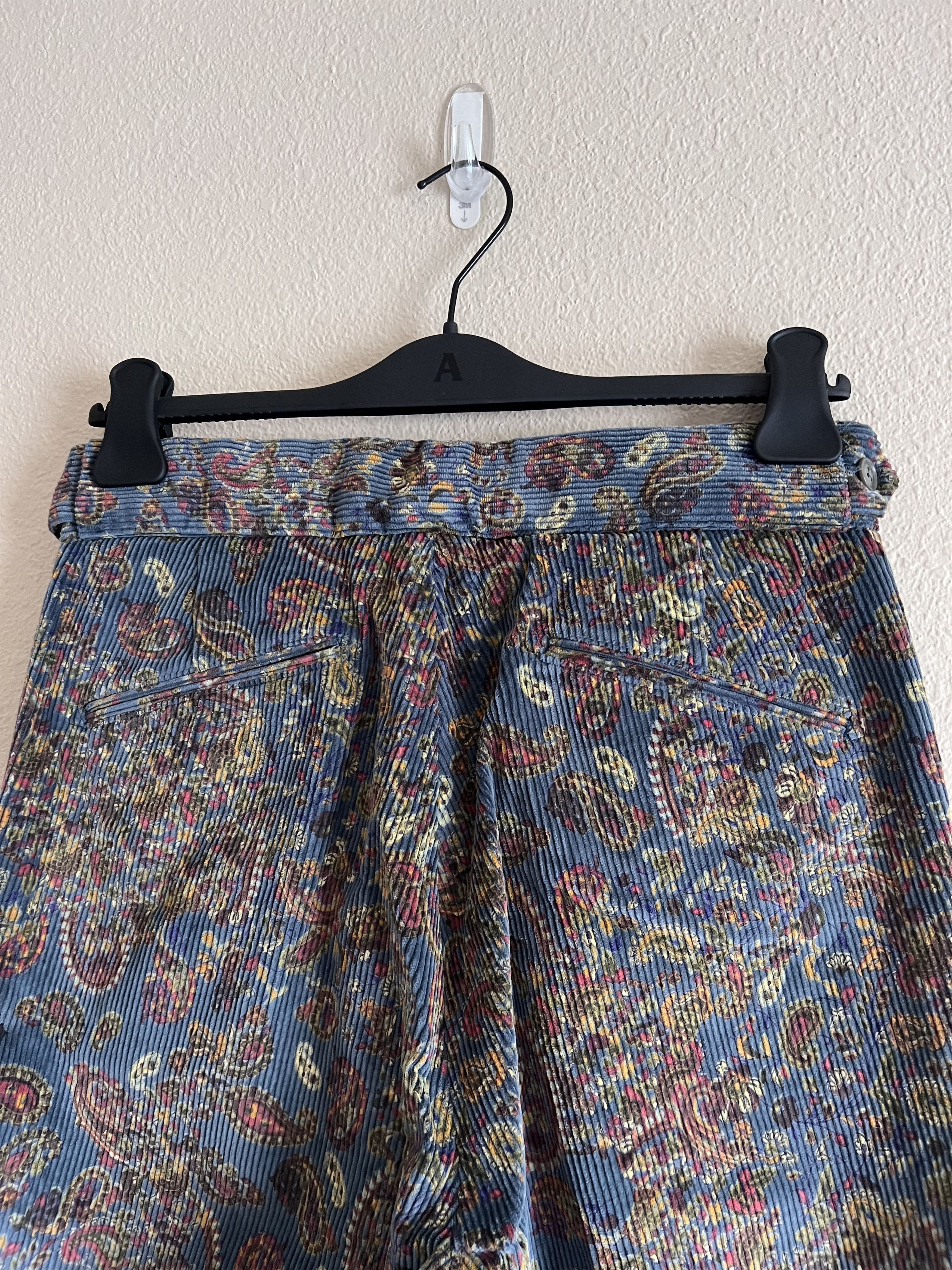 Needles Needles Paisley Corduroy Side Tab Trousers Size US 30 / EU 46 - 5 Thumbnail