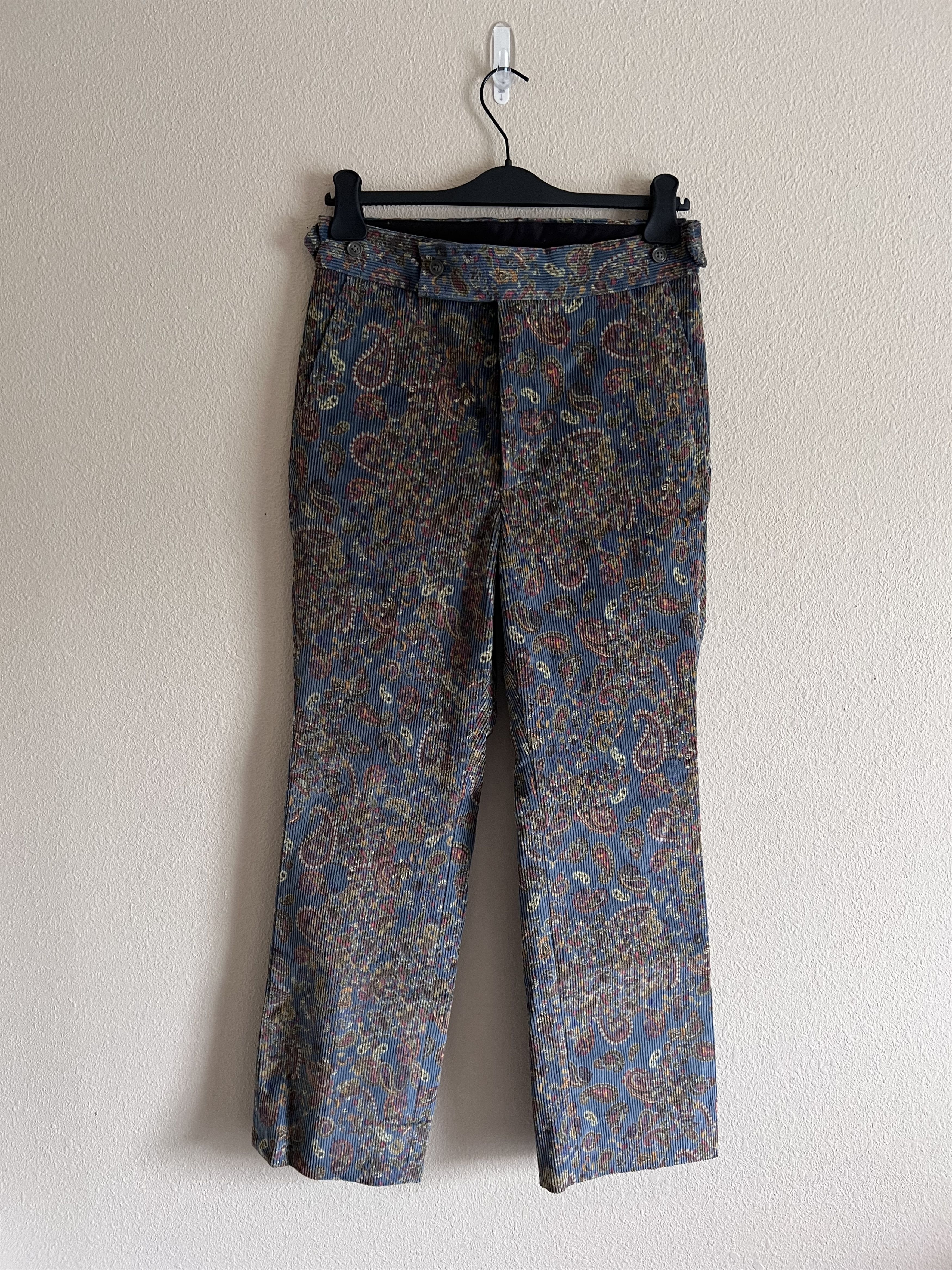 Needles Needles Paisley Corduroy Side Tab Trousers Size US 30 / EU 46 - 1 Thumbnail