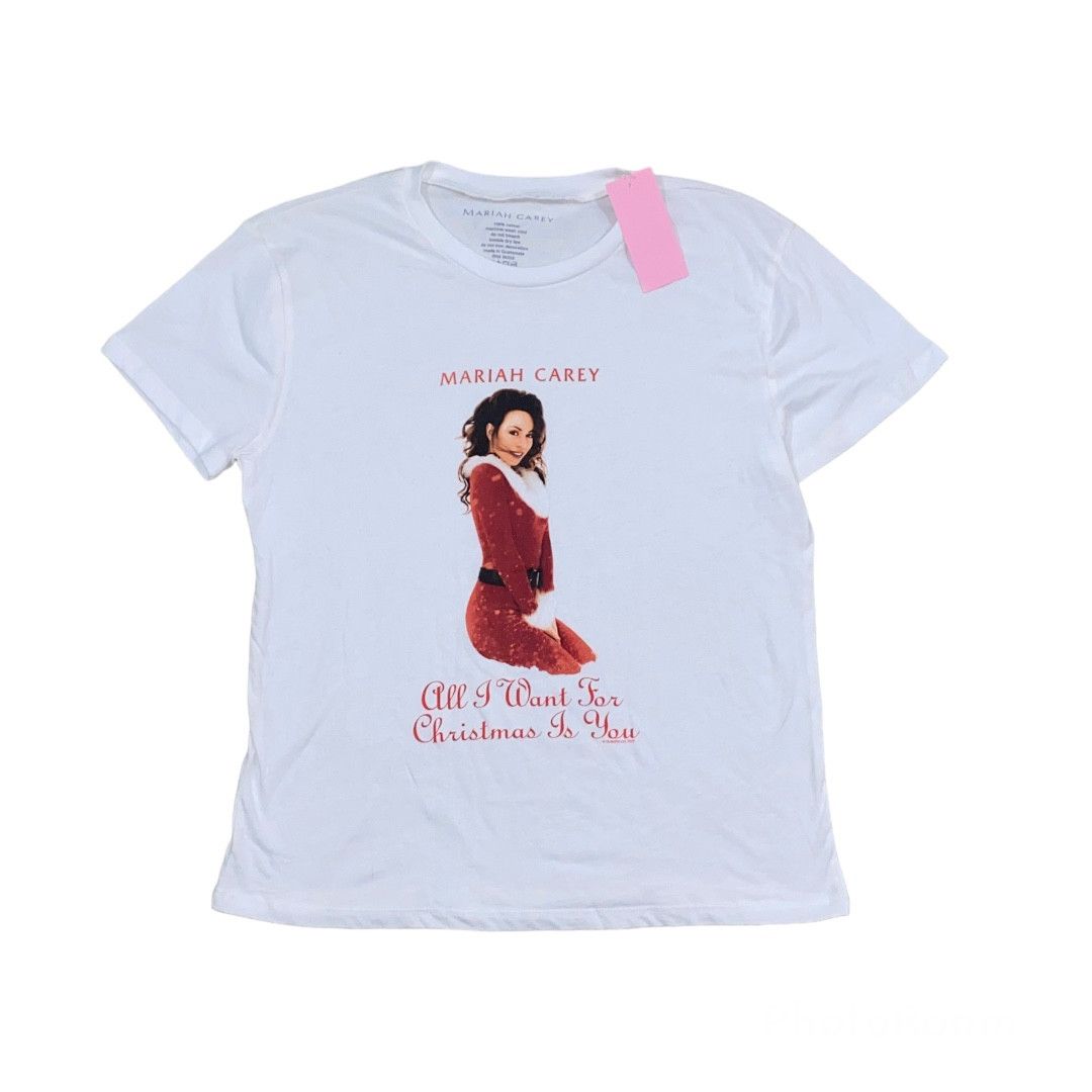 Other Mariah Carey 'All I Want For Christmas' T-Shirt Size XS / US 0-2 / IT 36-38 - 1 Thumbnail