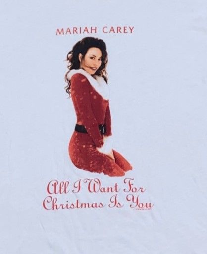 Other Mariah Carey 'All I Want For Christmas' T-Shirt Size XS / US 0-2 / IT 36-38 - 2 Thumbnail
