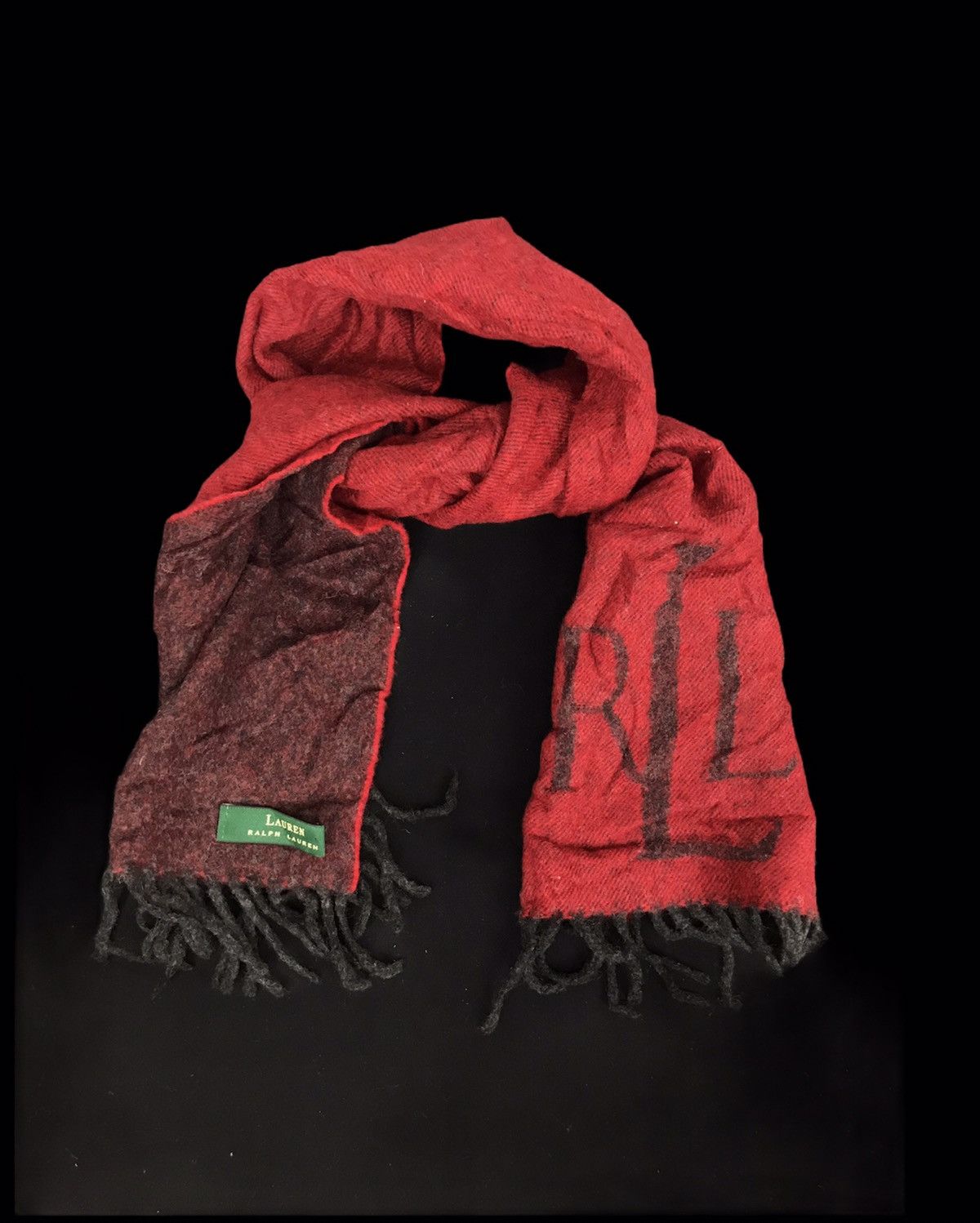 Ralph Lauren RLL Ralph Lauren Plain Muffler Scarf Cashmere Luxury Size ONE SIZE - 1 Thumbnail