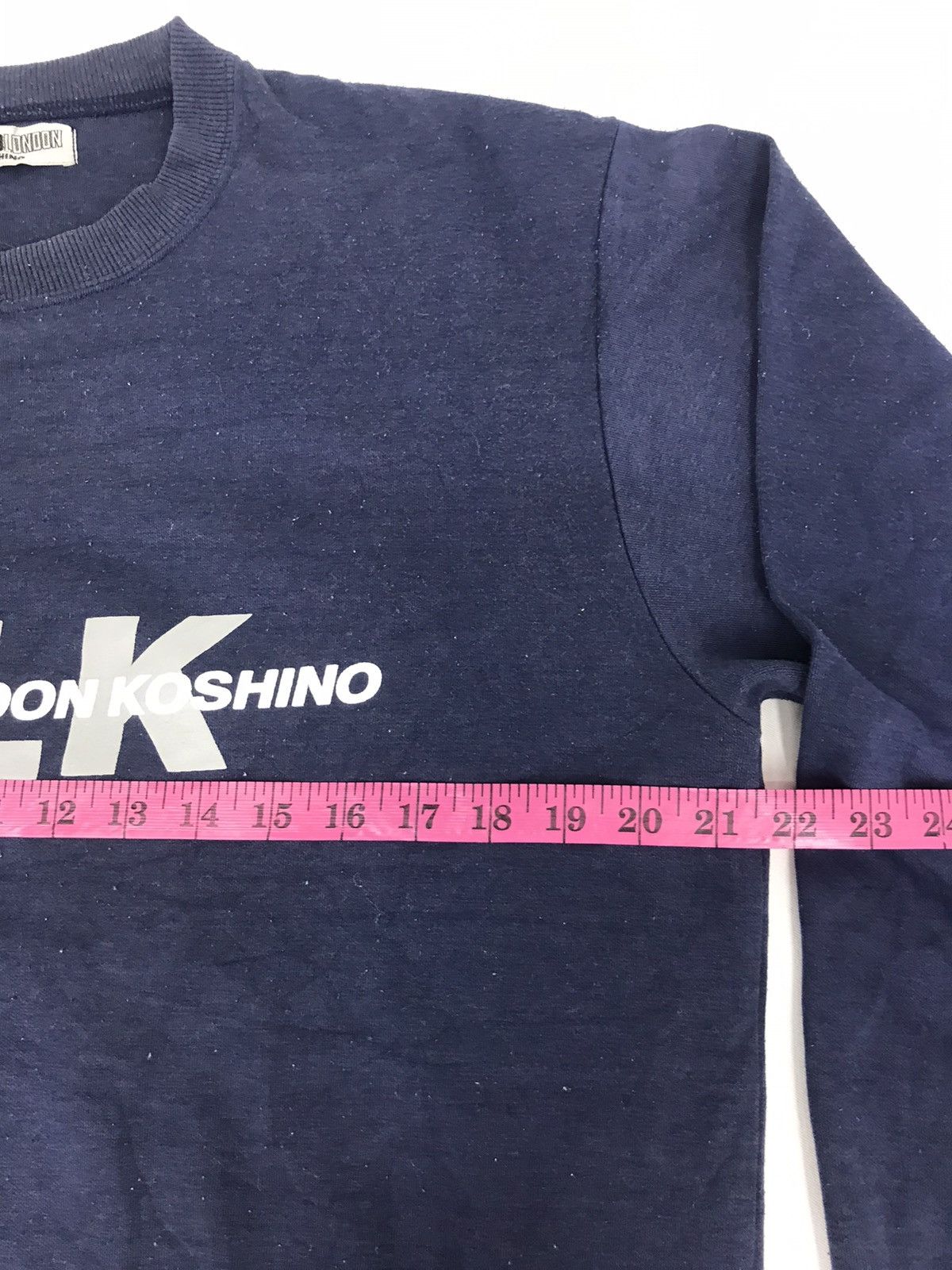 Michiko Koshino Vintage 90s MLK Michiko London Koshino Sweatshirt Big Logo Size US L / EU 52-54 / 3 - 6 Thumbnail