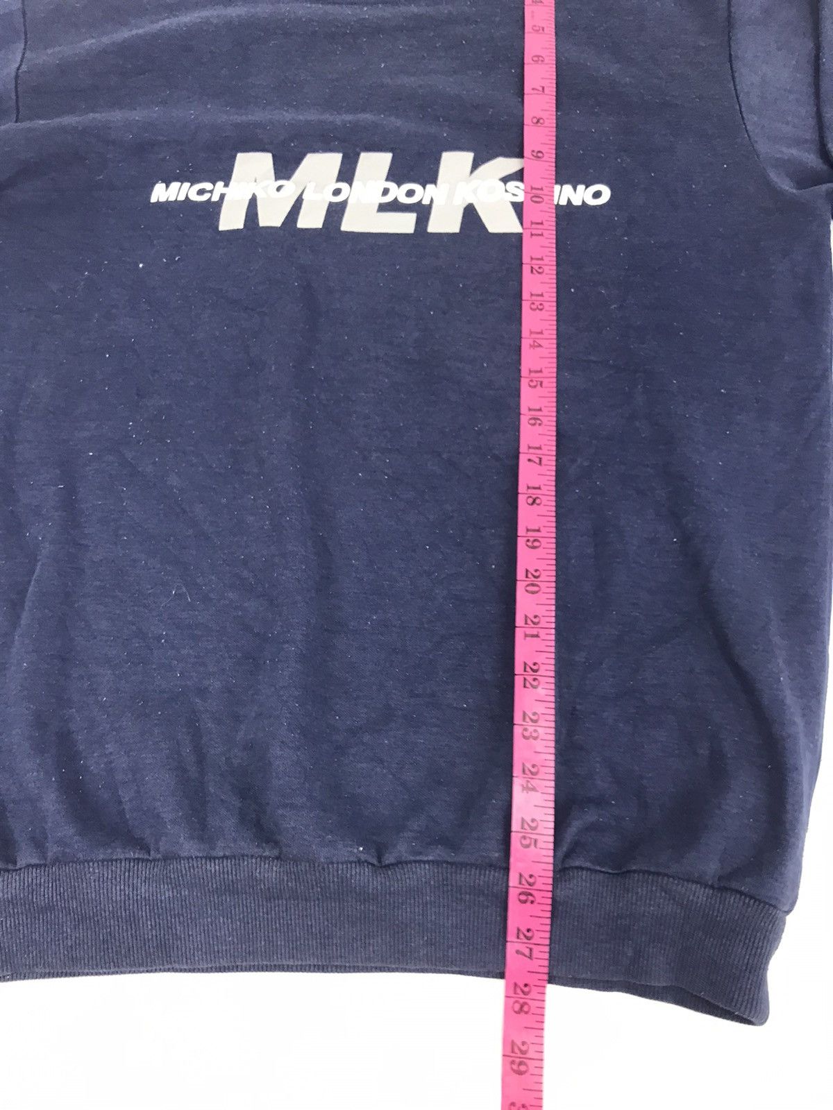 Michiko Koshino Vintage 90s MLK Michiko London Koshino Sweatshirt Big Logo Size US L / EU 52-54 / 3 - 7 Thumbnail