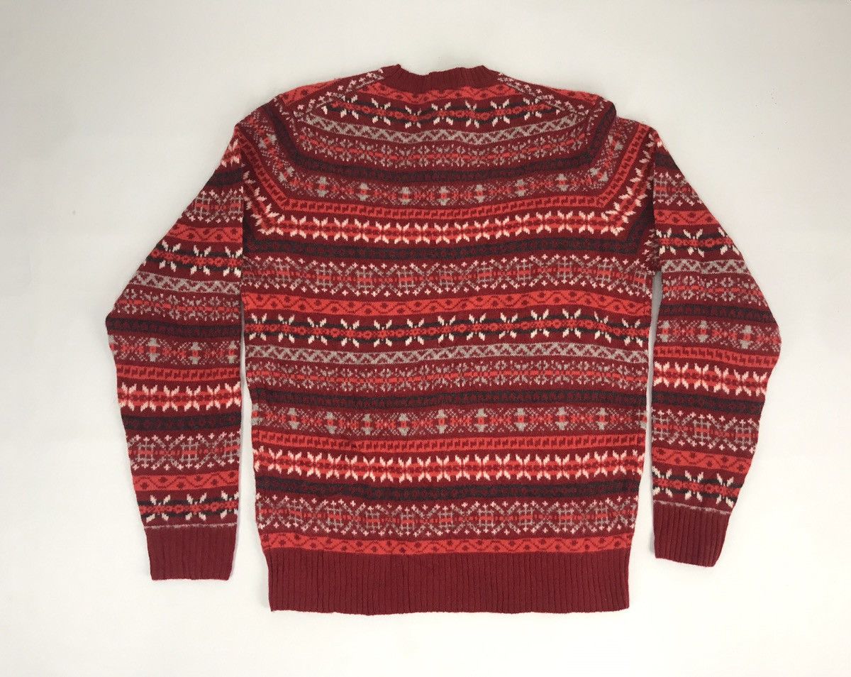 Japanese Brand New Uniqlo Fleece Sweatshirt Knitwear Abstract Navajo Size US M / EU 48-50 / 2 - 2 Thumbnail