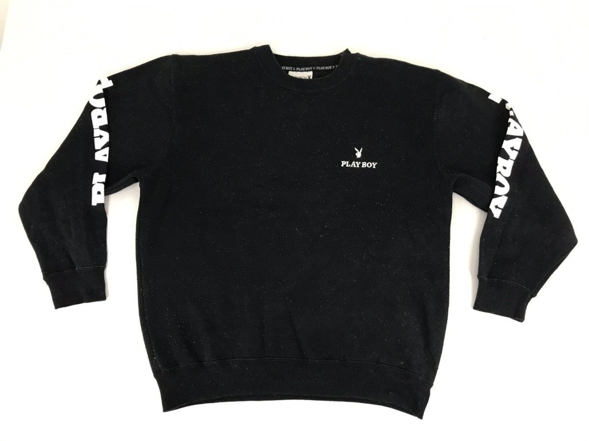 Playboy Playboy Sweatshirt Big Head Bunny Logo Spell Out Size US M / EU 48-50 / 2 - 3 Thumbnail