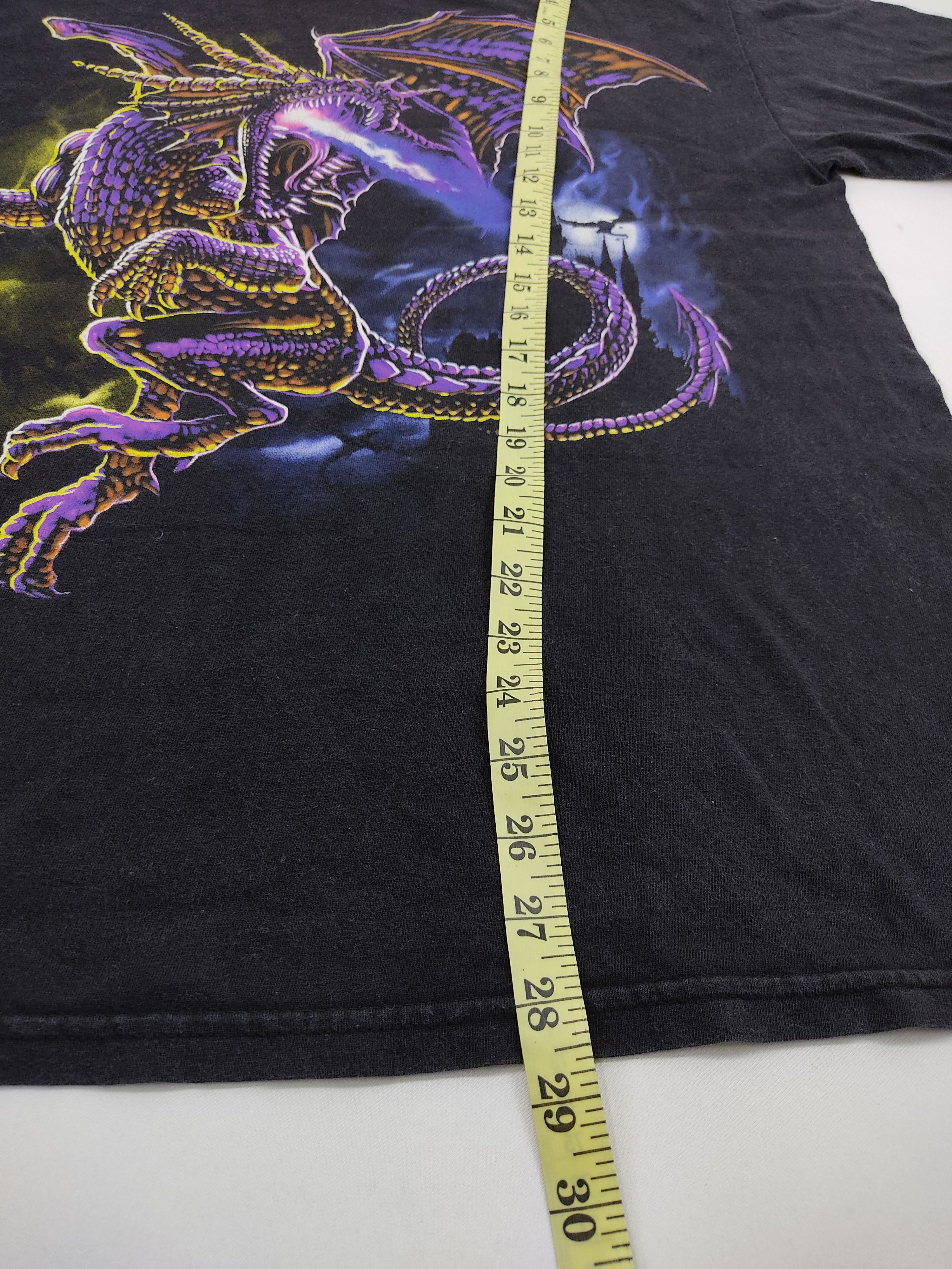 Liquid Blue Vintage 90s Dragon Vintage Liquid Blue Style Fashion Victim Size US L / EU 52-54 / 3 - 4 Thumbnail