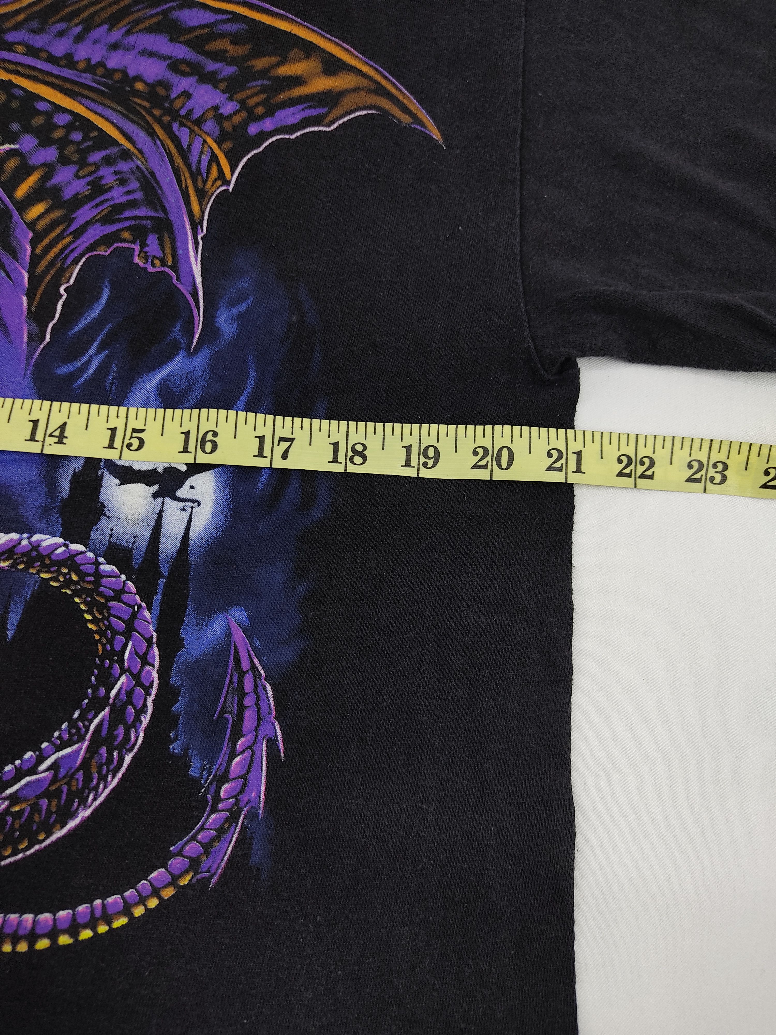 Liquid Blue Vintage 90s Dragon Vintage Liquid Blue Style Fashion Victim Size US L / EU 52-54 / 3 - 3 Thumbnail