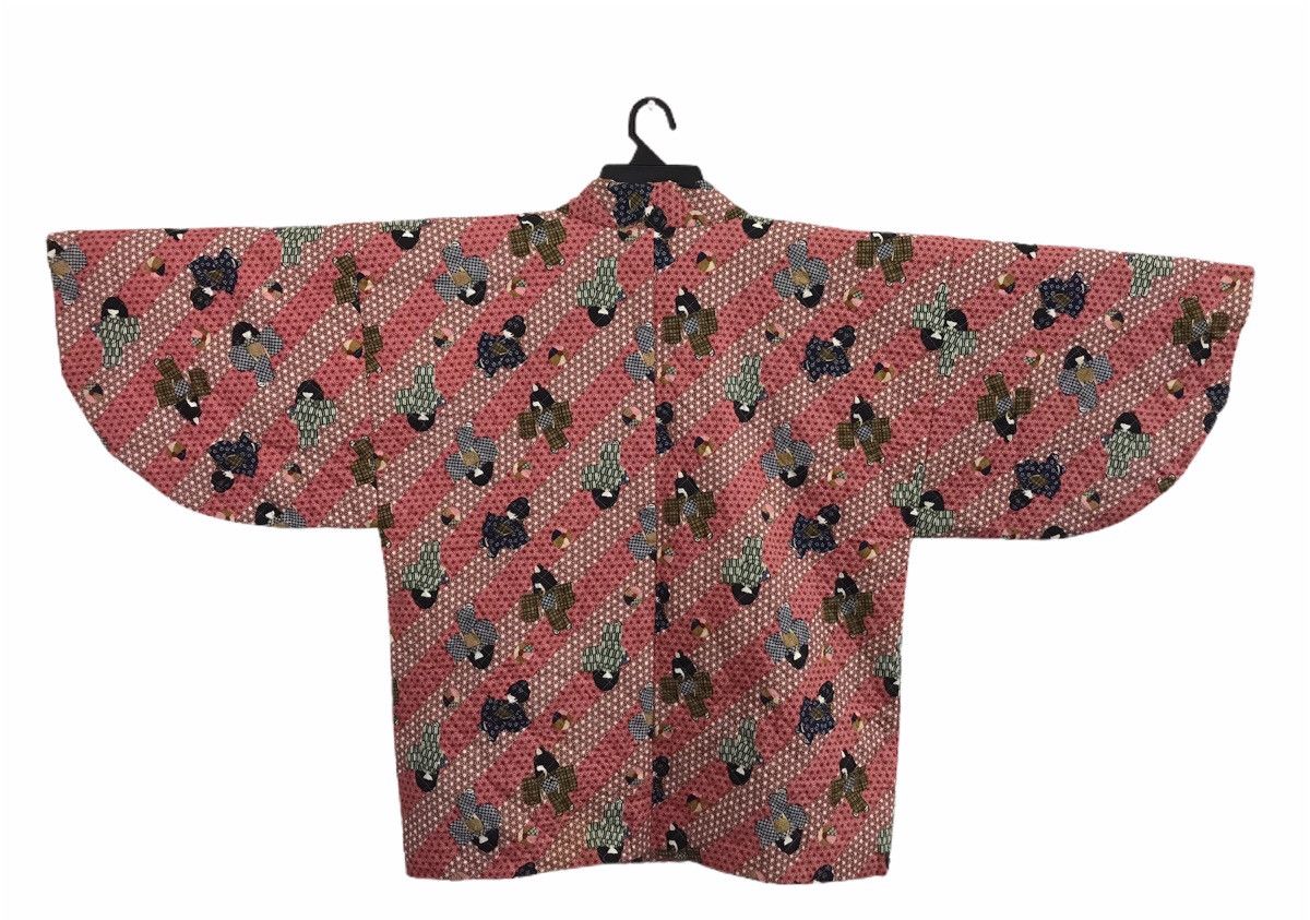 Japanese Brand Padded Kimono Noragi Hanten Haori Uppawari H947 Geisha Size US L / EU 52-54 / 3 - 2 Thumbnail