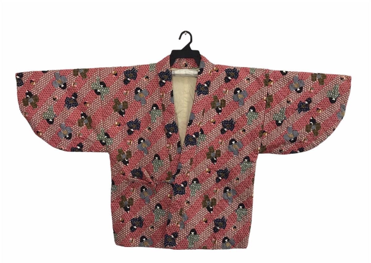 Japanese Brand Padded Kimono Noragi Hanten Haori Uppawari H947 Geisha Size US L / EU 52-54 / 3 - 1 Thumbnail