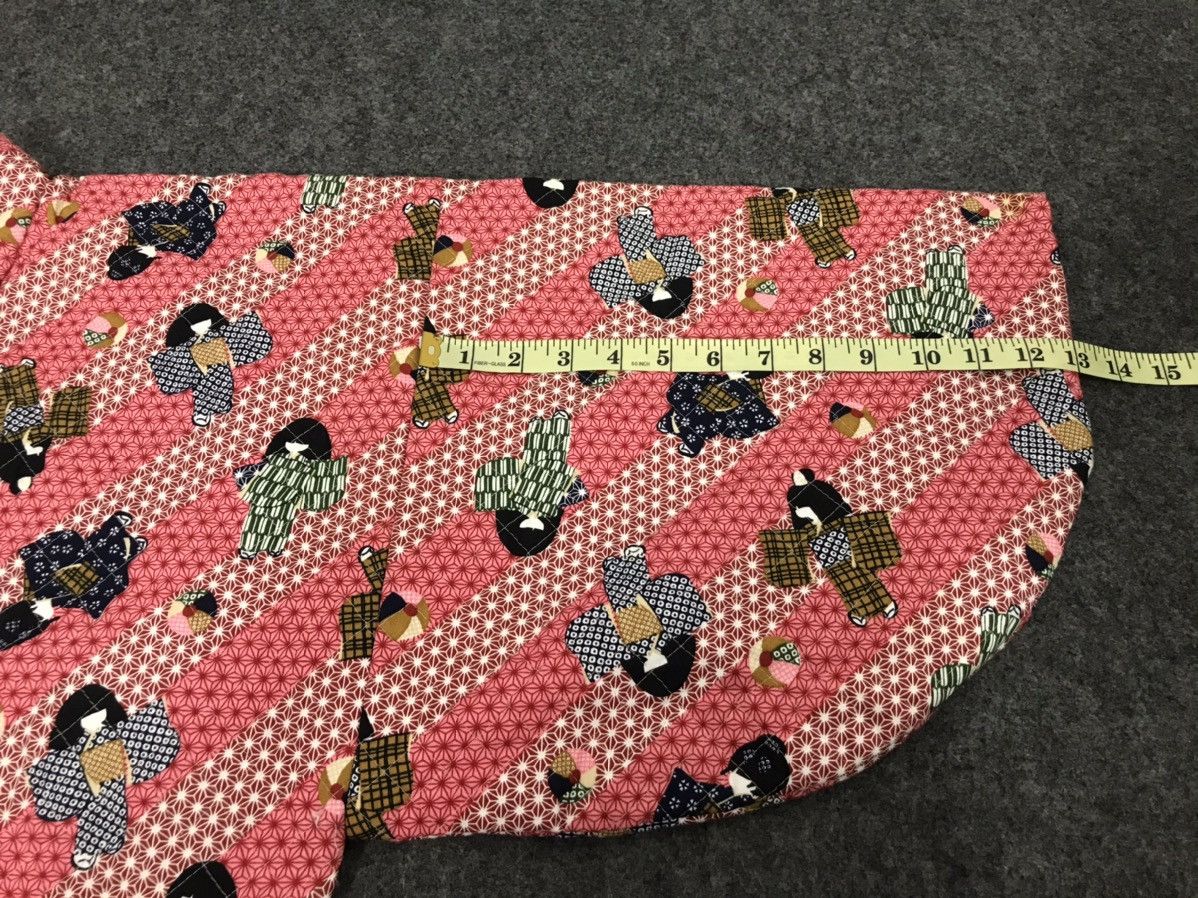 Japanese Brand Padded Kimono Noragi Hanten Haori Uppawari H947 Geisha Size US L / EU 52-54 / 3 - 6 Thumbnail