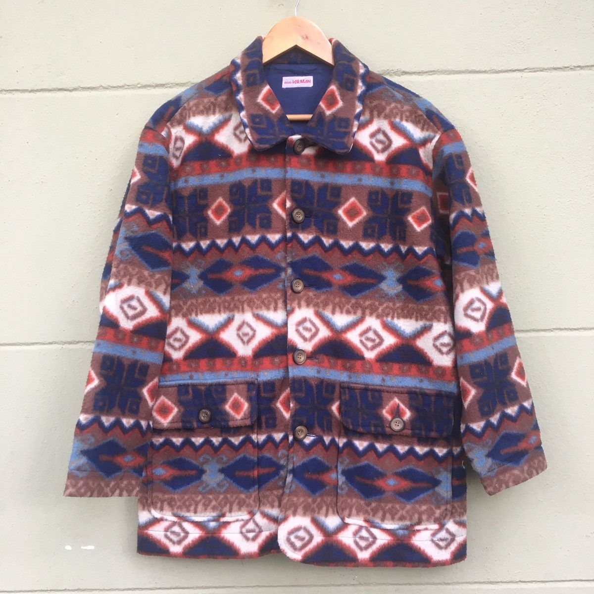 Japanese Brand Japanese Navajo Wool Jacket Size US L / EU 52-54 / 3 - 1 Thumbnail
