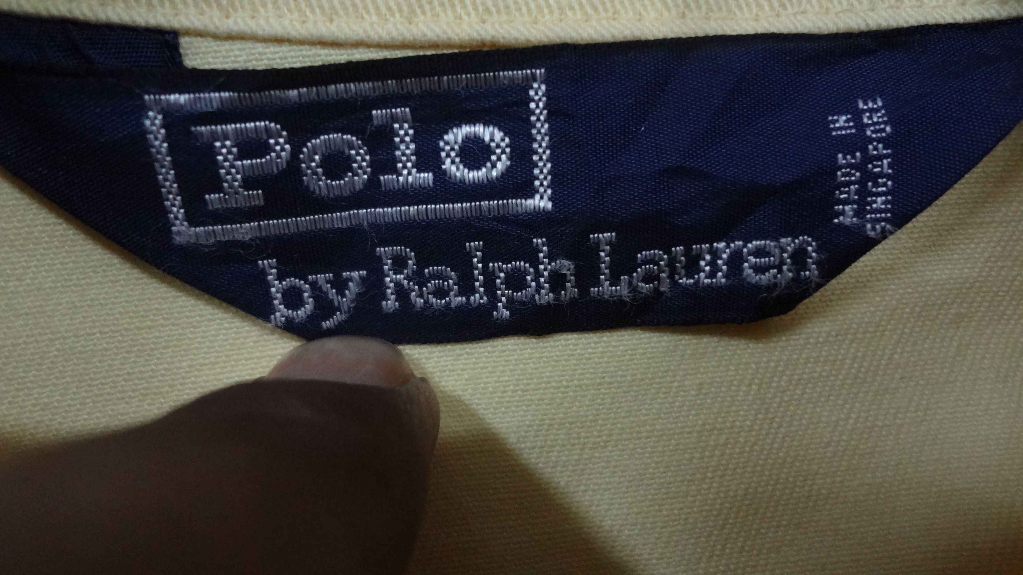 Polo Ralph Lauren Vintage Polo Ralph Lauren Jacket Rare Cotton Zip On Jacket Size US L / EU 52-54 / 3 - 3 Thumbnail