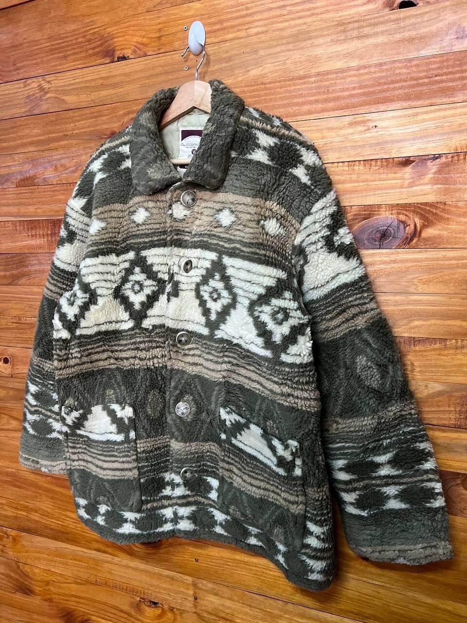 Native VINTAGE NATIVE FLEECE JACKET Size US L / EU 52-54 / 3 - 3 Thumbnail