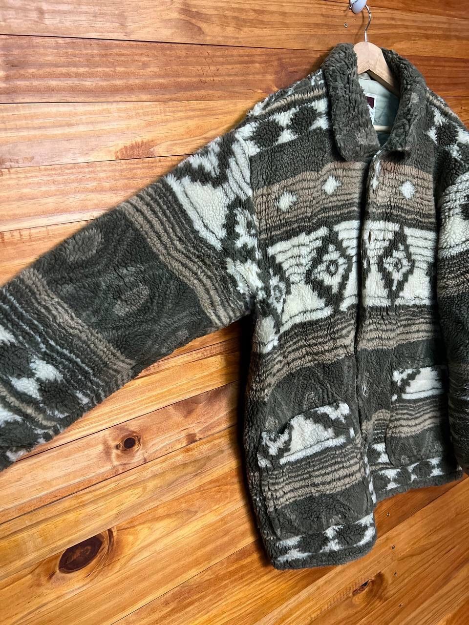 Native VINTAGE NATIVE FLEECE JACKET Size US L / EU 52-54 / 3 - 7 Thumbnail