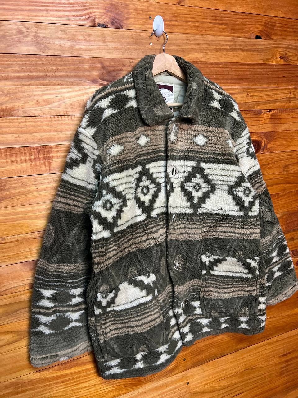 Native VINTAGE NATIVE FLEECE JACKET Size US L / EU 52-54 / 3 - 2 Thumbnail