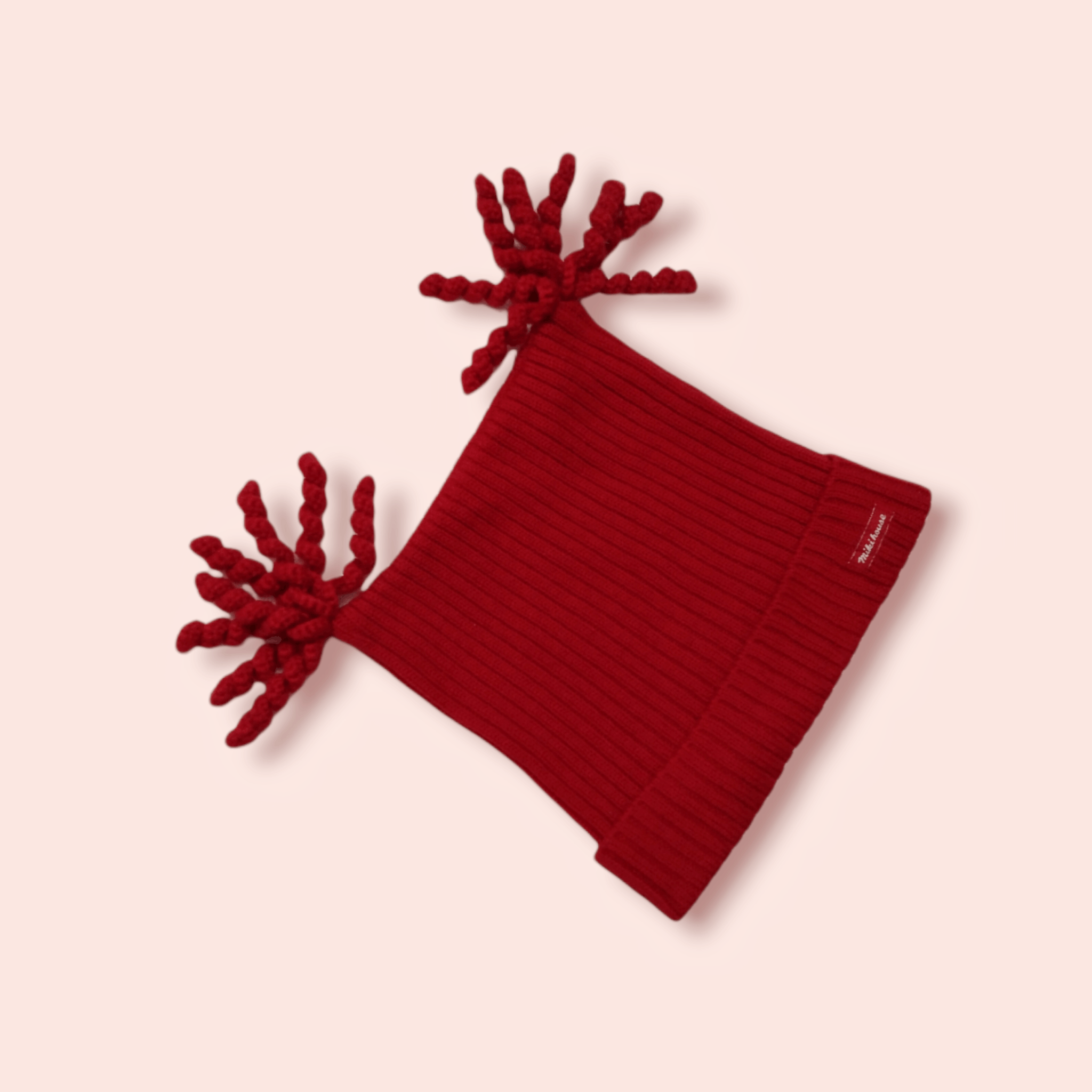 Japanese Brand × Vintage MIKI HOUSE RARE DESIGN WOOL BLEND BEANIE Size ONE SIZE - 8 Thumbnail