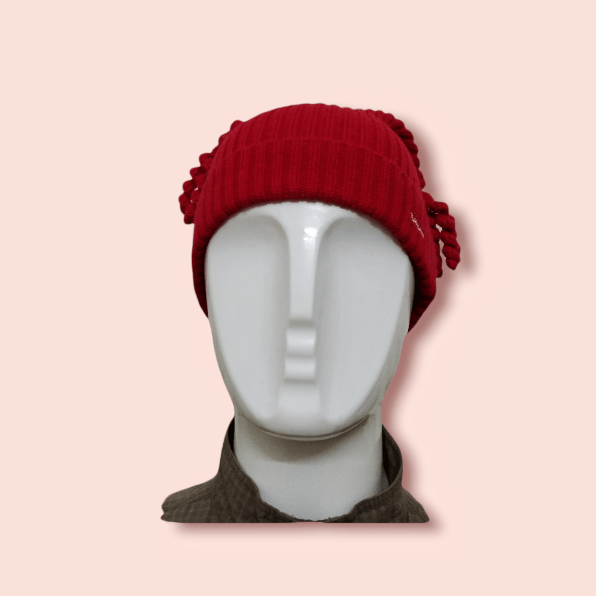 Japanese Brand × Vintage MIKI HOUSE RARE DESIGN WOOL BLEND BEANIE Size ONE SIZE - 7 Thumbnail