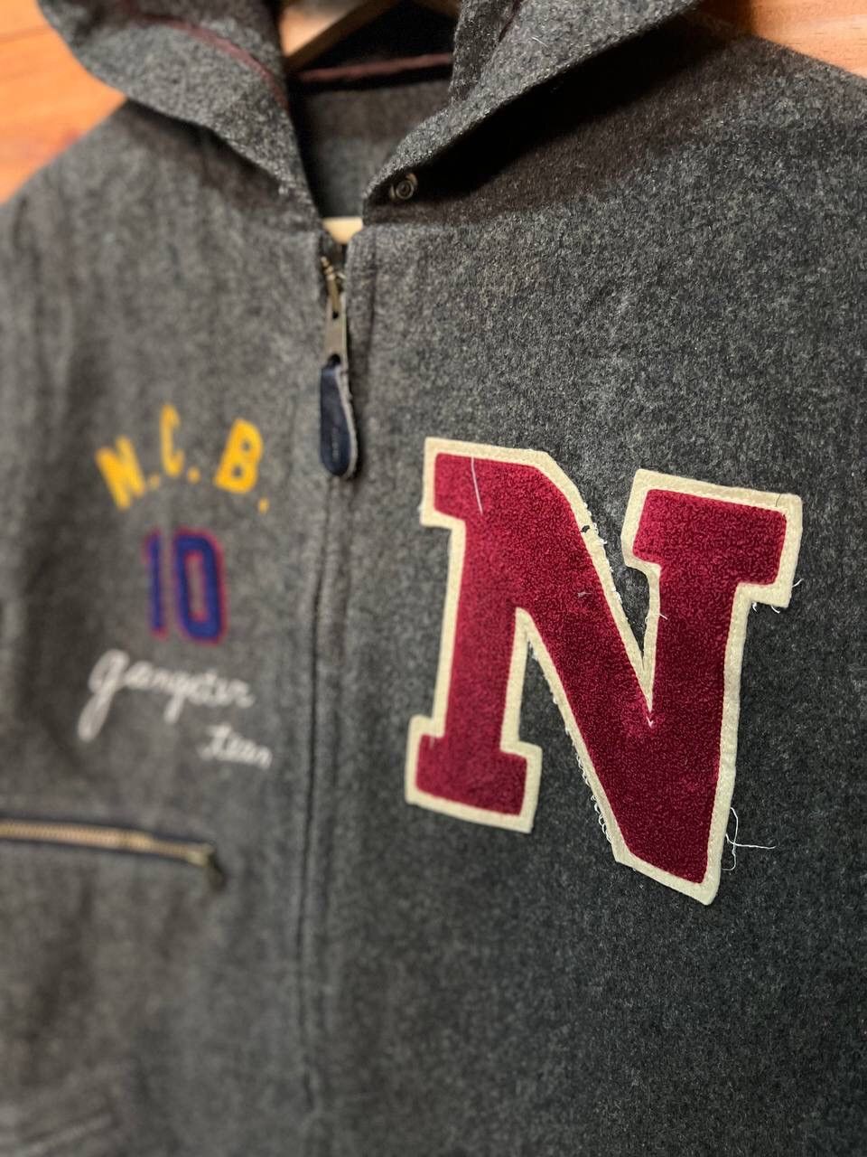 Japanese Brand NICOLE CLUB WOOL HOODIE ZIPPER JACKET Size US M / EU 48-50 / 2 - 6 Thumbnail