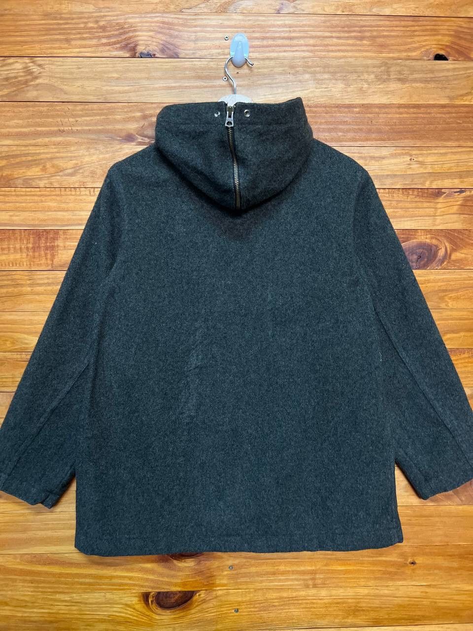 Japanese Brand NICOLE CLUB WOOL HOODIE ZIPPER JACKET Size US M / EU 48-50 / 2 - 11 Thumbnail