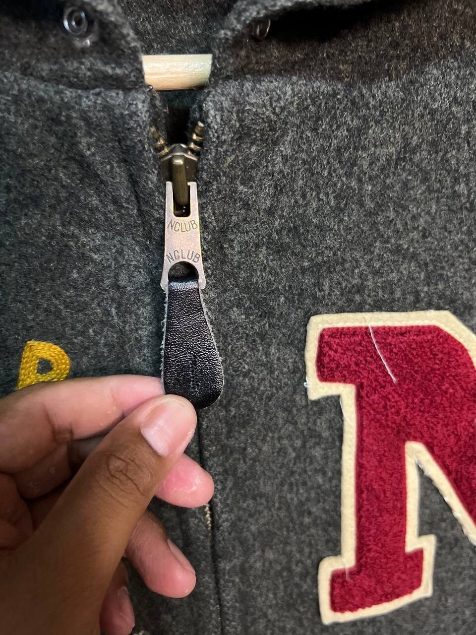 Japanese Brand NICOLE CLUB WOOL HOODIE ZIPPER JACKET Size US M / EU 48-50 / 2 - 10 Thumbnail