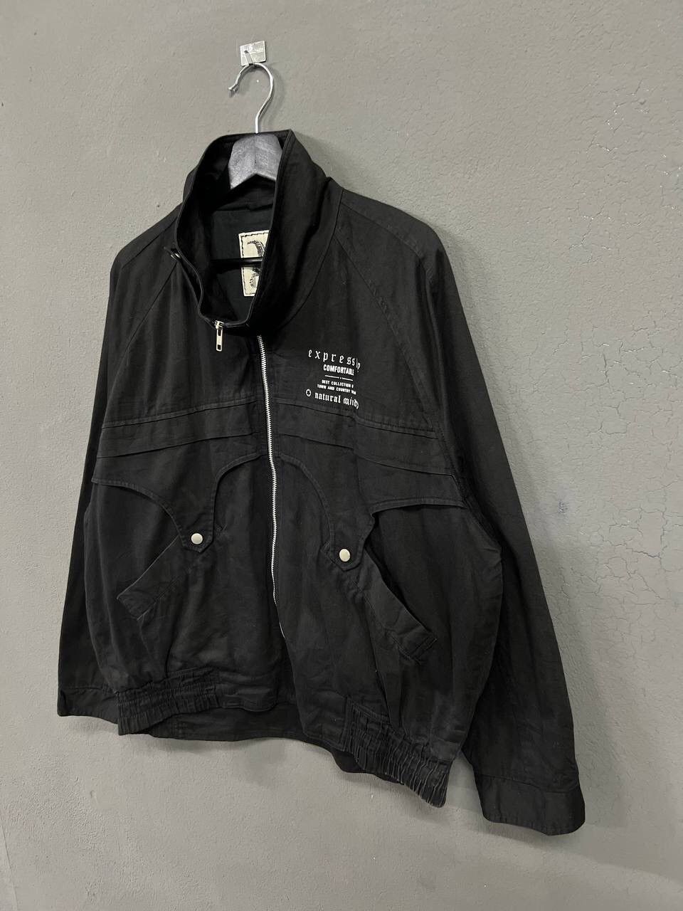 Japanese Brand EXPRESSLY MEN’S RALLY COMPANY BOMBER JACKET Size US L / EU 52-54 / 3 - 3 Thumbnail