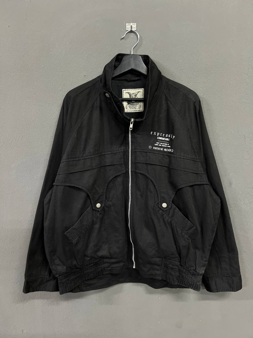 Japanese Brand EXPRESSLY MEN’S RALLY COMPANY BOMBER JACKET Size US L / EU 52-54 / 3 - 1 Thumbnail