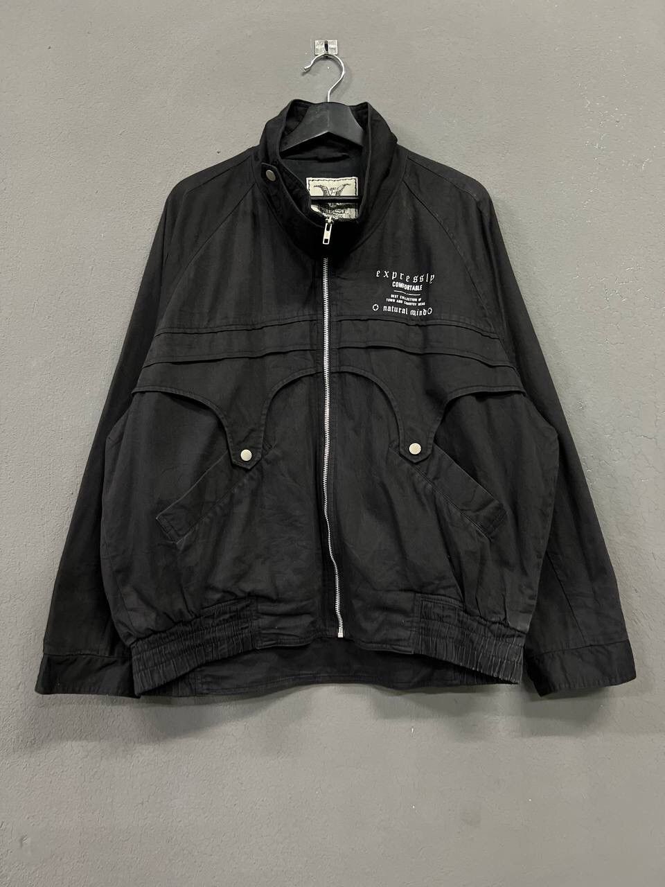 Japanese Brand EXPRESSLY MEN’S RALLY COMPANY BOMBER JACKET Size US L / EU 52-54 / 3 - 4 Thumbnail