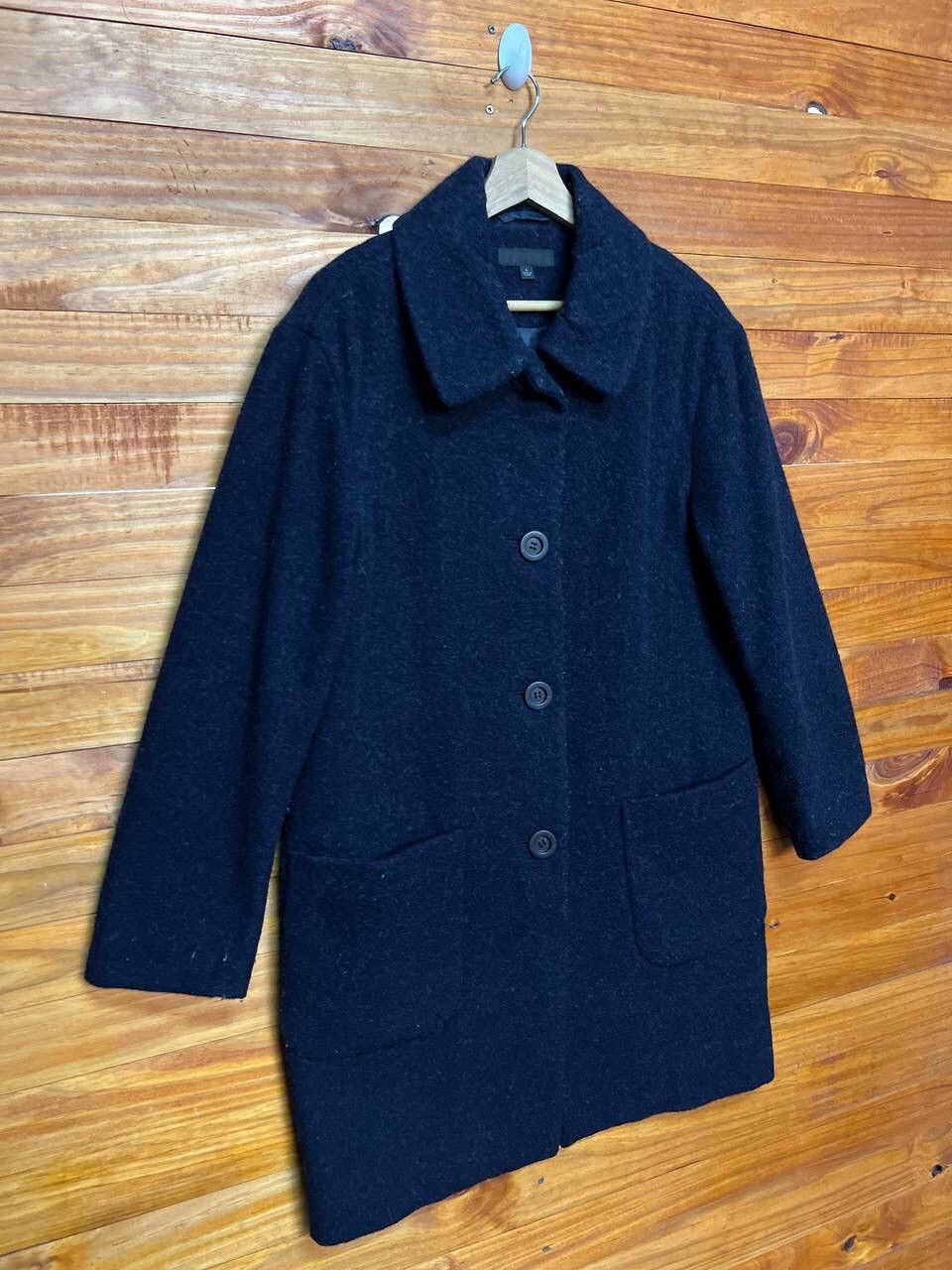 Uniqlo UNIQLO WOOL LONG COAT Size US L / EU 52-54 / 3 - 2 Thumbnail