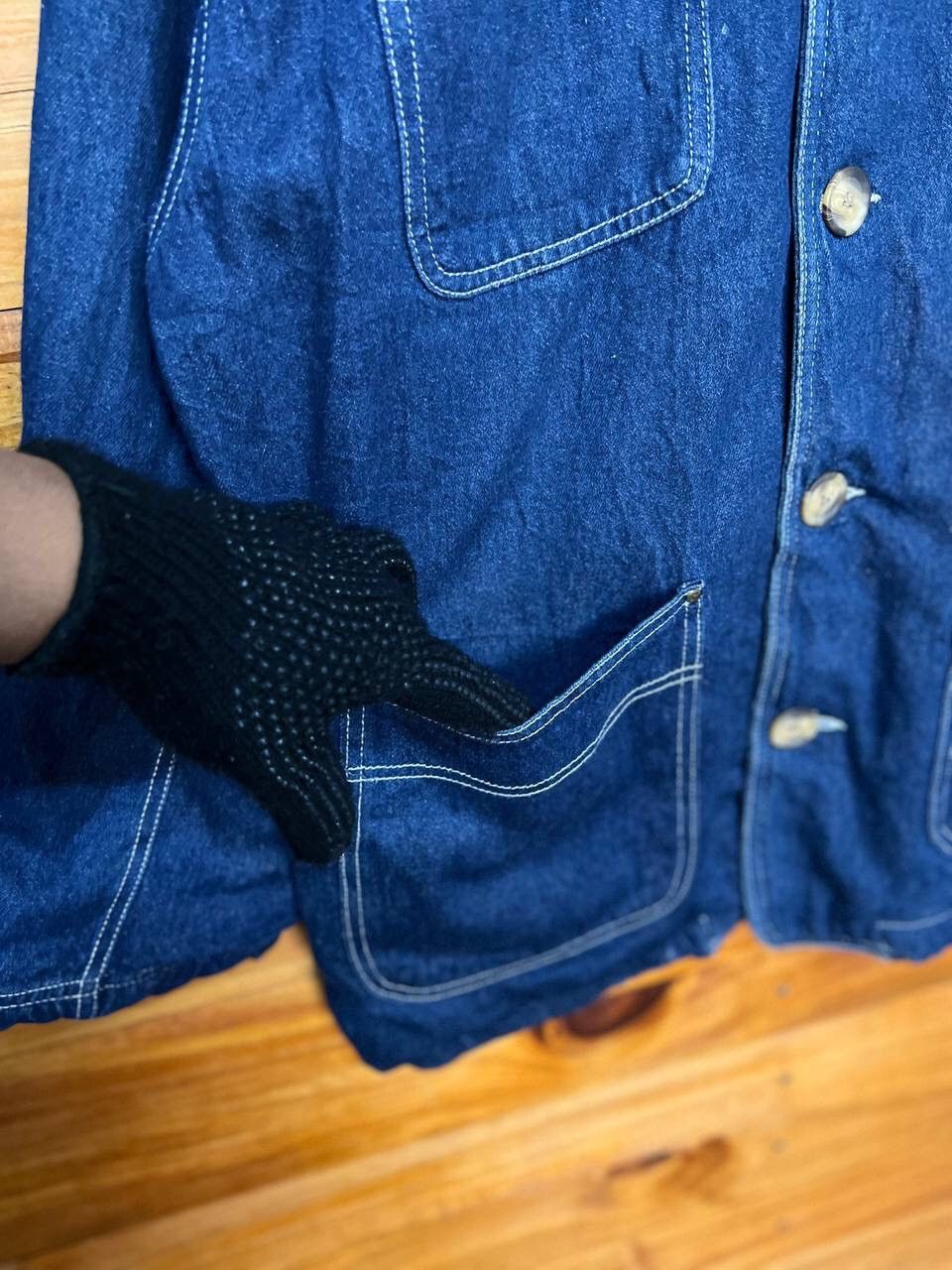 Vintage VINTAGE SUN ANGELO DENIM CHORE JACKET Size US L / EU 52-54 / 3 - 4 Thumbnail