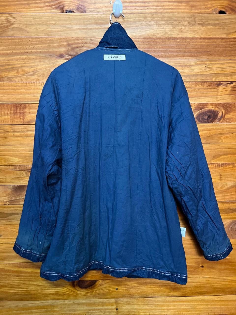 Vintage VINTAGE SUN ANGELO DENIM CHORE JACKET Size US L / EU 52-54 / 3 - 10 Thumbnail
