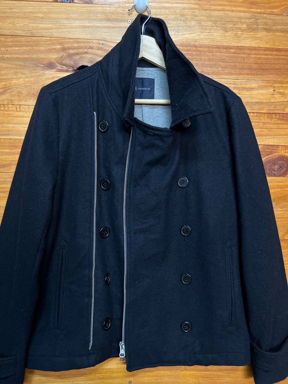RAGEBLUE RAGEBLUE DOUBLEBREAST WOOL JACKET Size US M / EU 48-50 / 2 - 7 Thumbnail