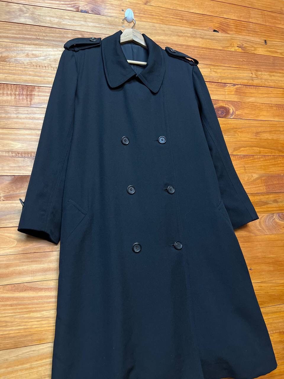 BIGI BIGI WOOL TRENCH BELT COAT MADE IN JAPAN Size US M / EU 48-50 / 2 - 4 Thumbnail
